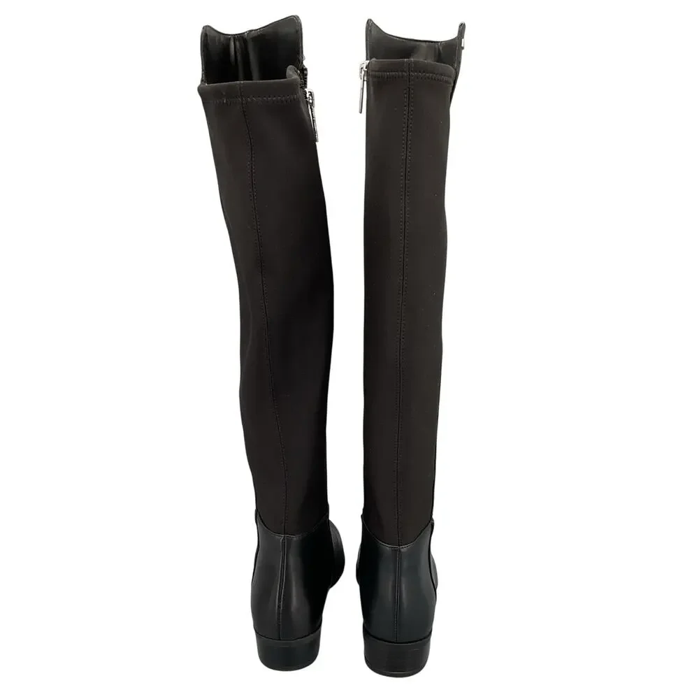 NEW Michael Kors Women’s Bromley Over the Knee Boots Black Size 5.5M